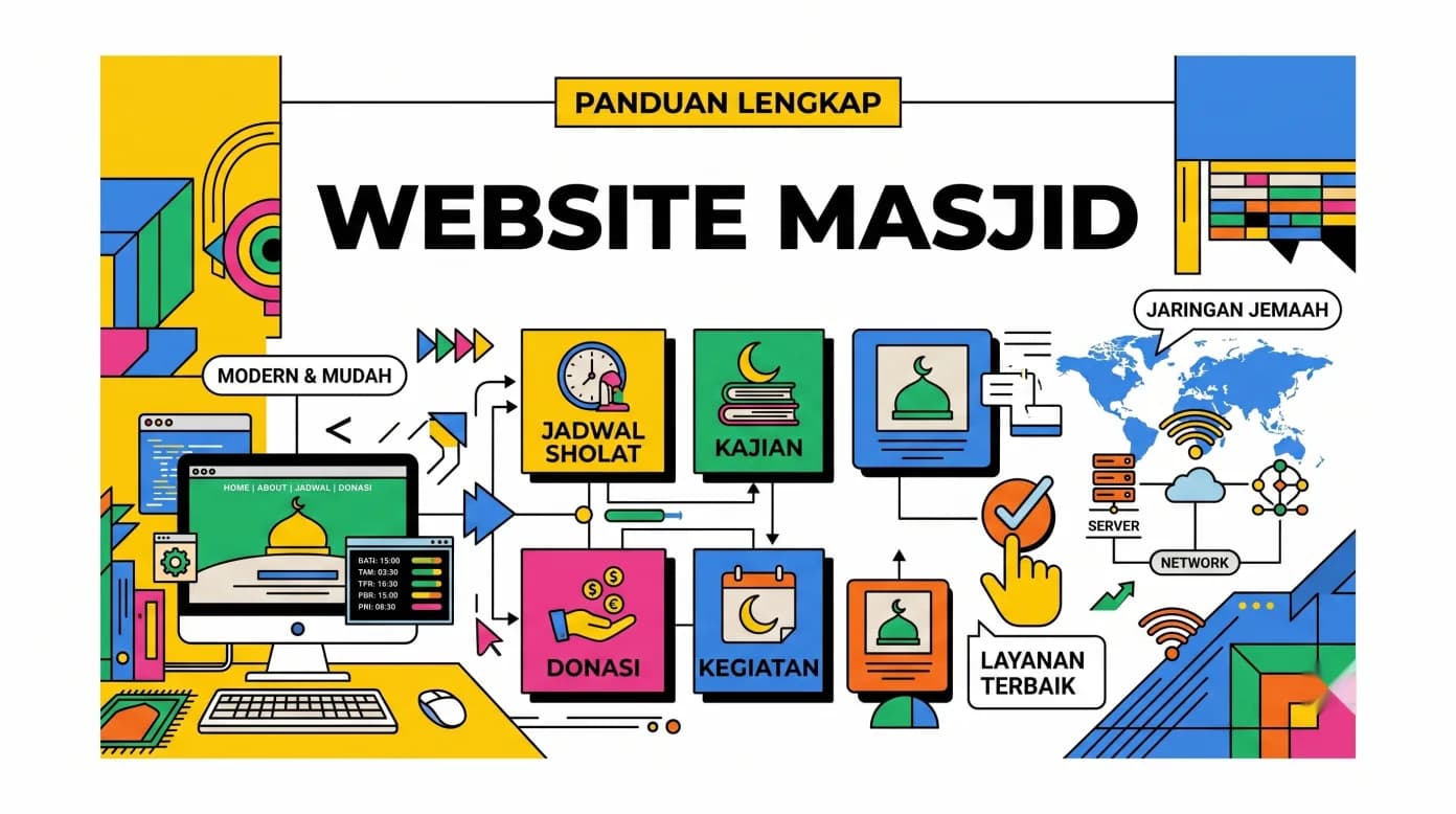 Website Masjid: Panduan Lengkap, Aman, dan Mudah Dikelola