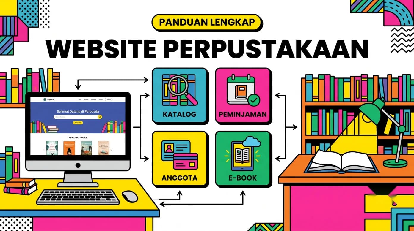 Website Perpustakaan: Panduan Membuat Katalog Online