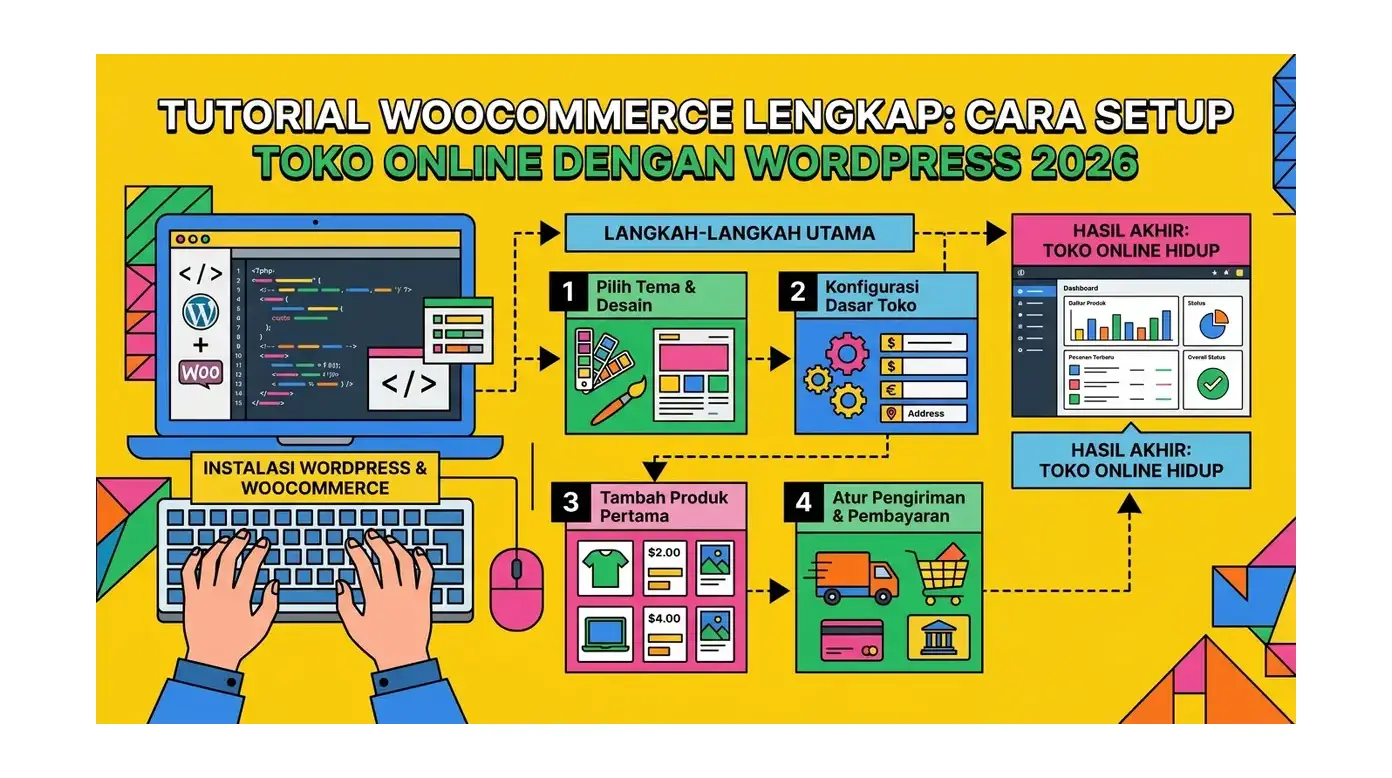 Tutorial WooCommerce Lengkap: Cara Setup Toko Online dengan WordPress 2026