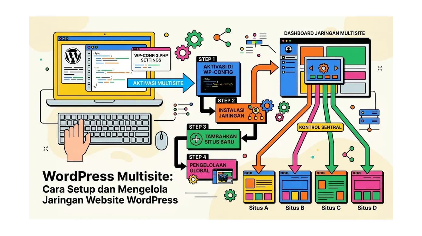 WordPress Multisite: Cara Setup dan Mengelola Jaringan Website WordPress