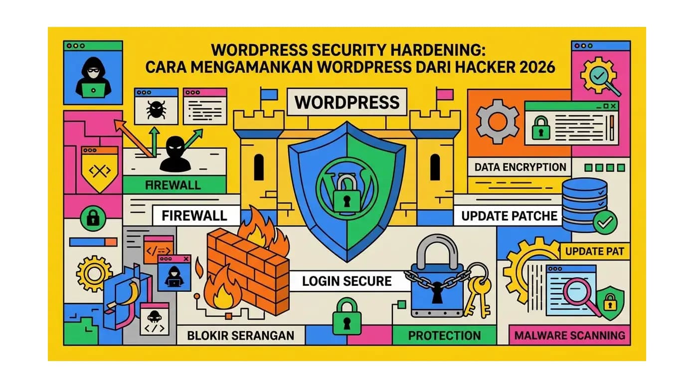 WordPress Security Hardening: Cara Mengamankan WordPress dari Hacker 2026