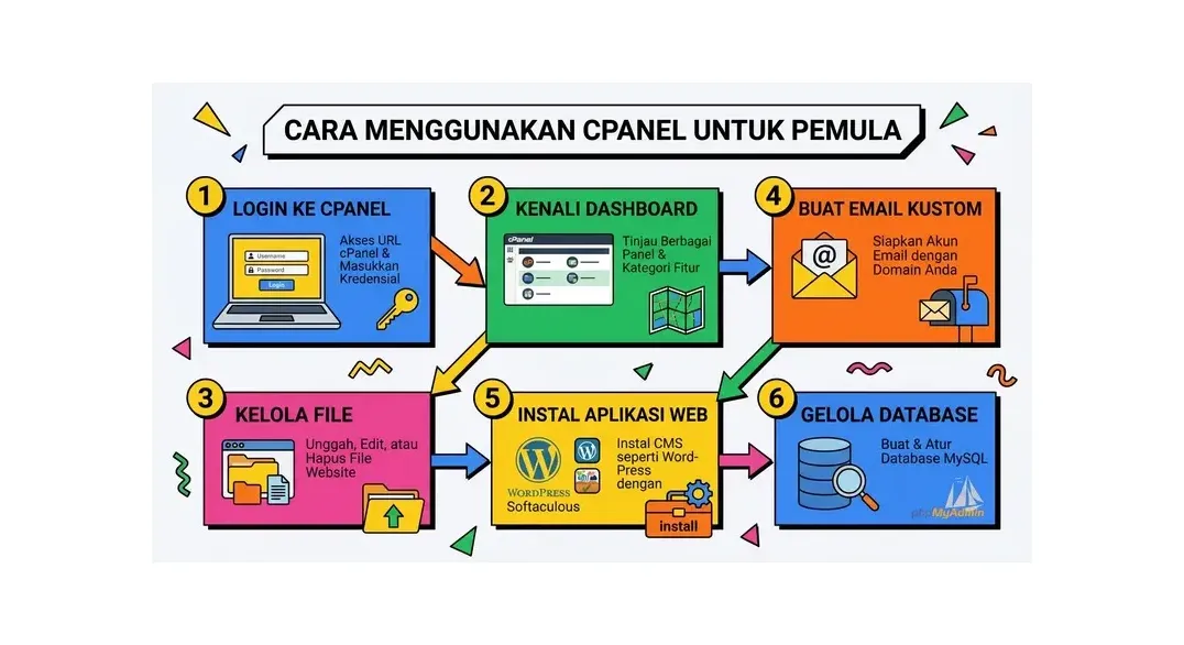 cara menggunakan cpanel