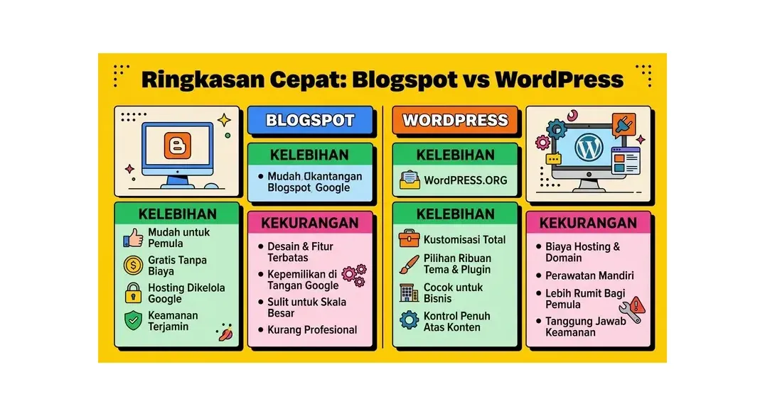 blogspot vs wordpress
