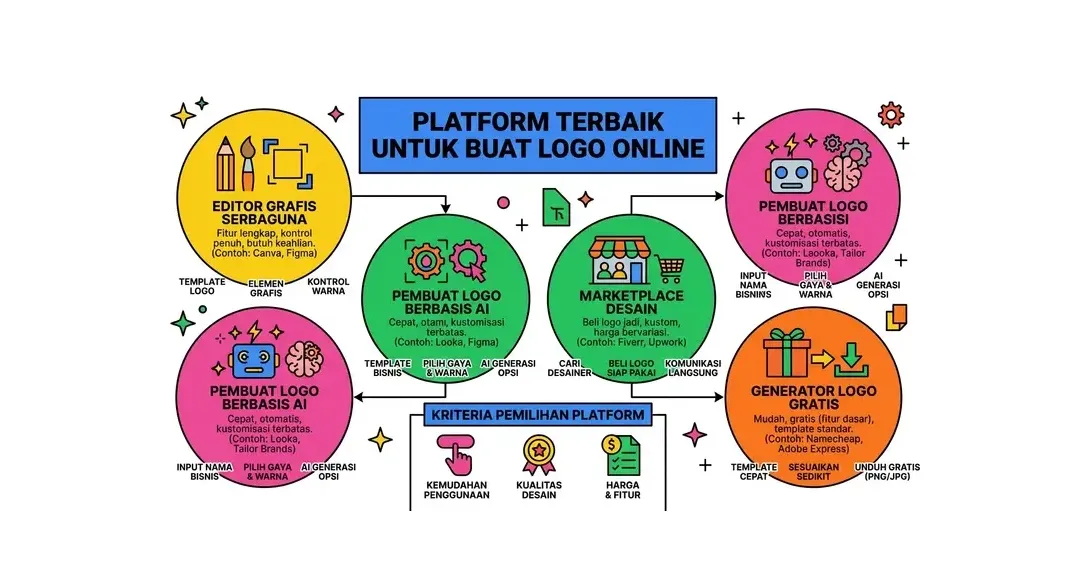 keunggulan buat logo online
