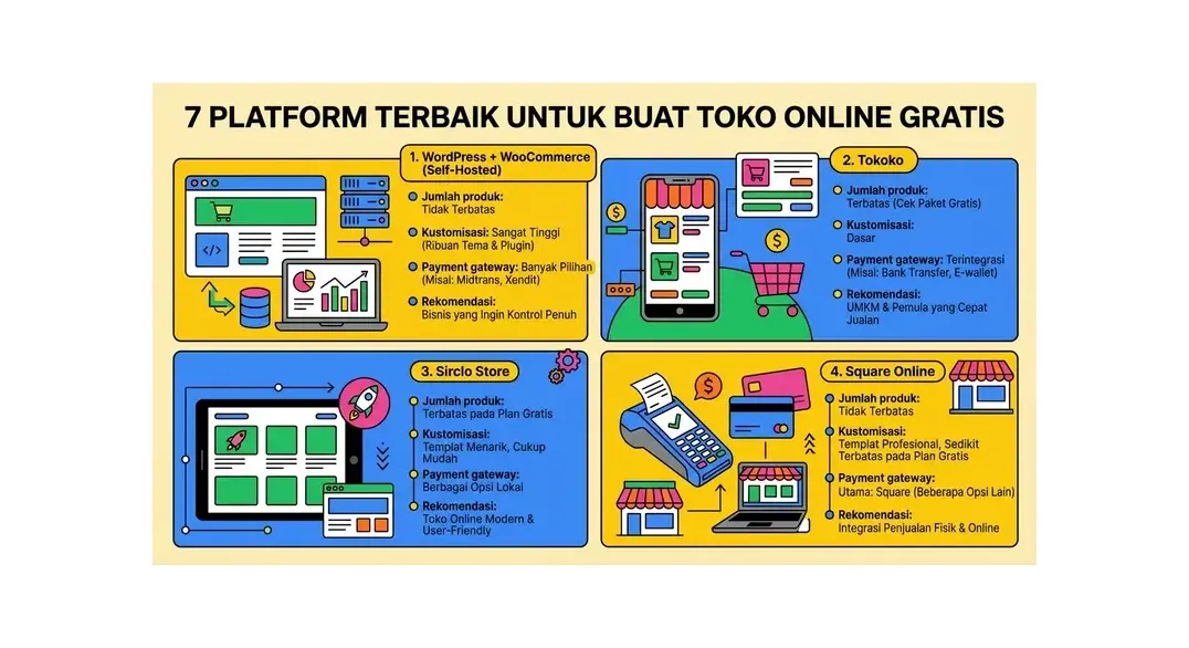 keuntungan toko online gratis