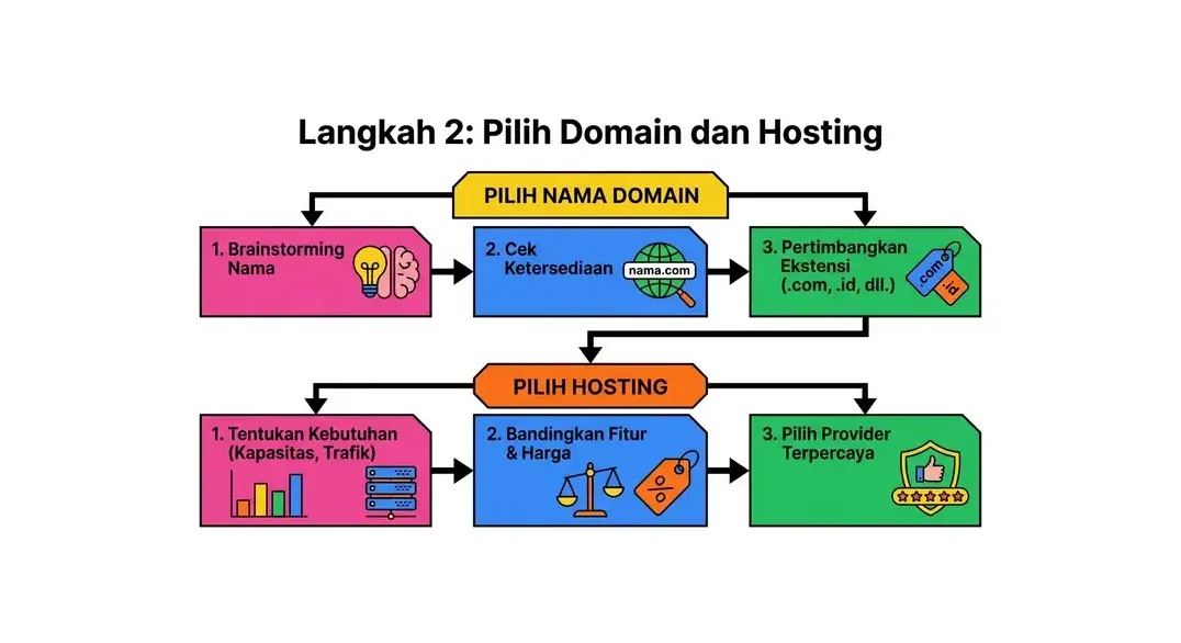 panduan buat website