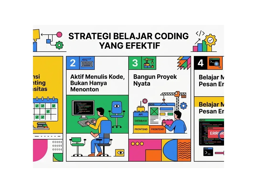 cara belajar coding untuk pemula