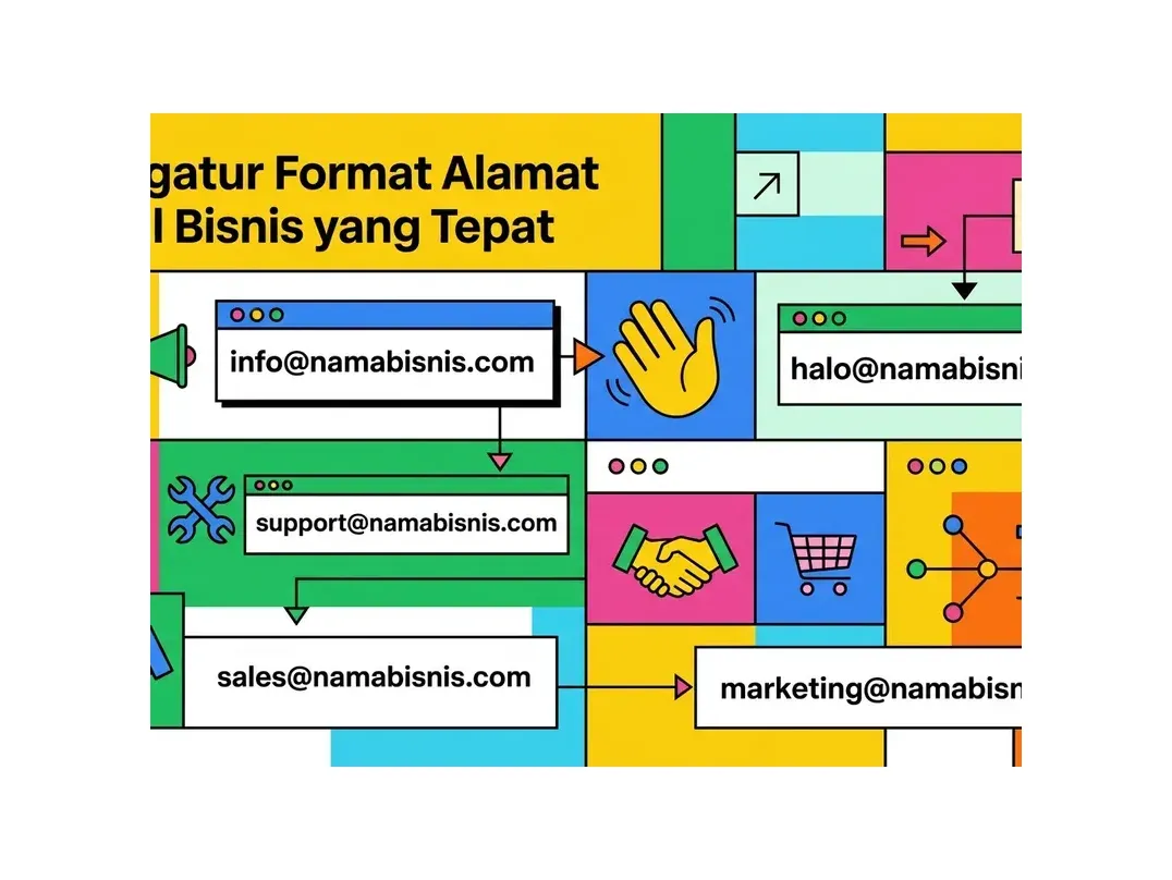 cara membuat email bisnis