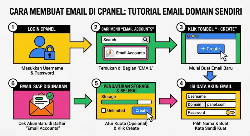 cara membuat email di cpanel