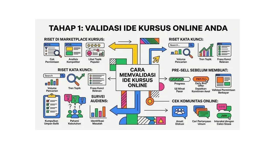 cara membuat kursus online