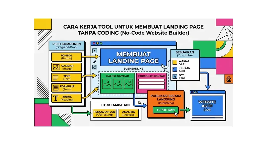 cara membuat landing page yang bagus