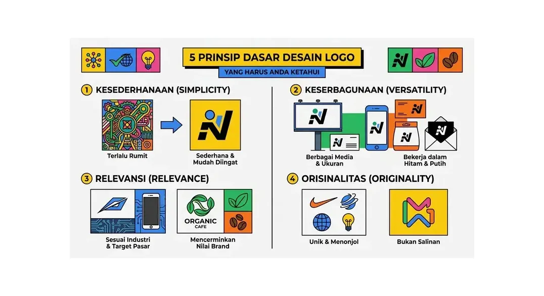 cara membuat logo