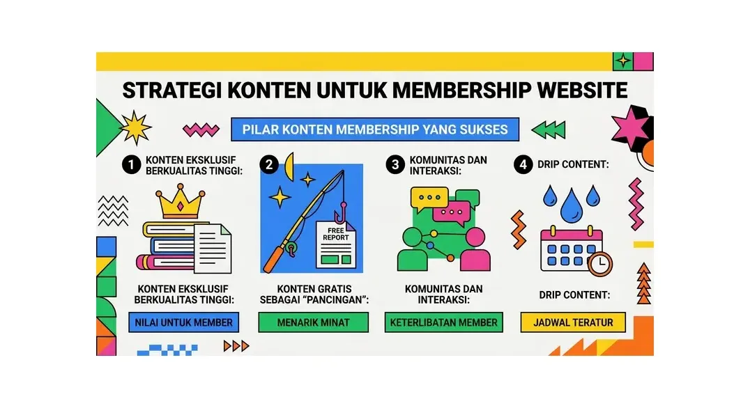 cara membuat membership website