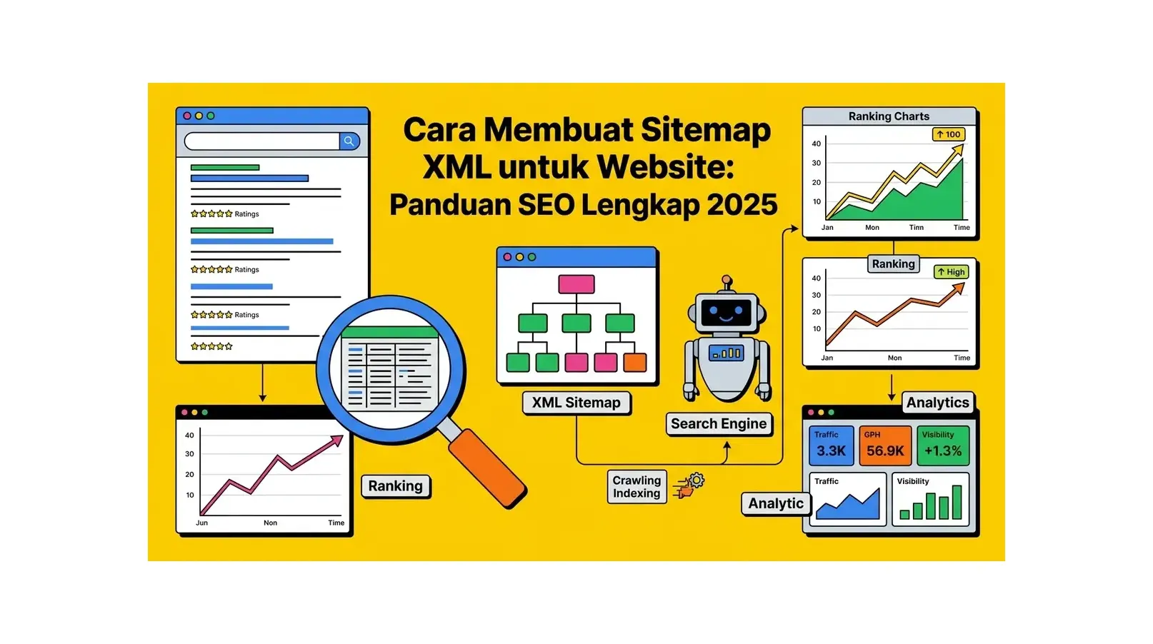 Cara Membuat Sitemap XML untuk Website: Panduan SEO Lengkap 2026