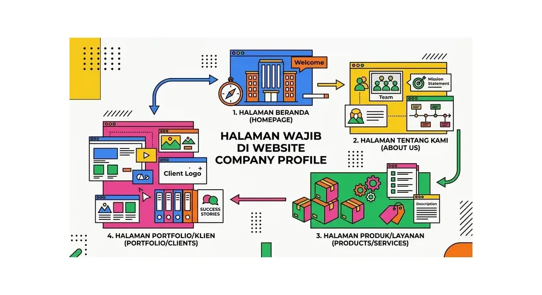 cara membuat website company profile