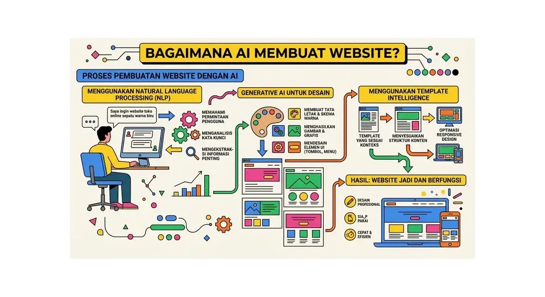 cara membuat website dengan ai
