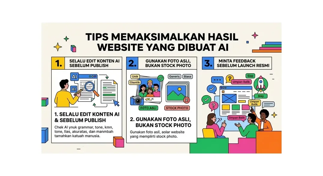 cara membuat website dengan ai