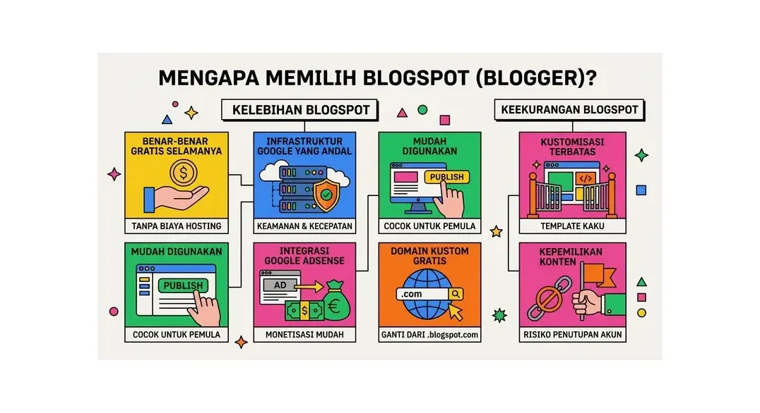 cara membuat website dengan blogspot