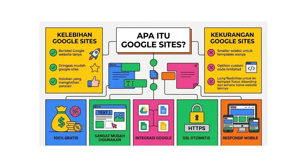 cara membuat website dengan google sites