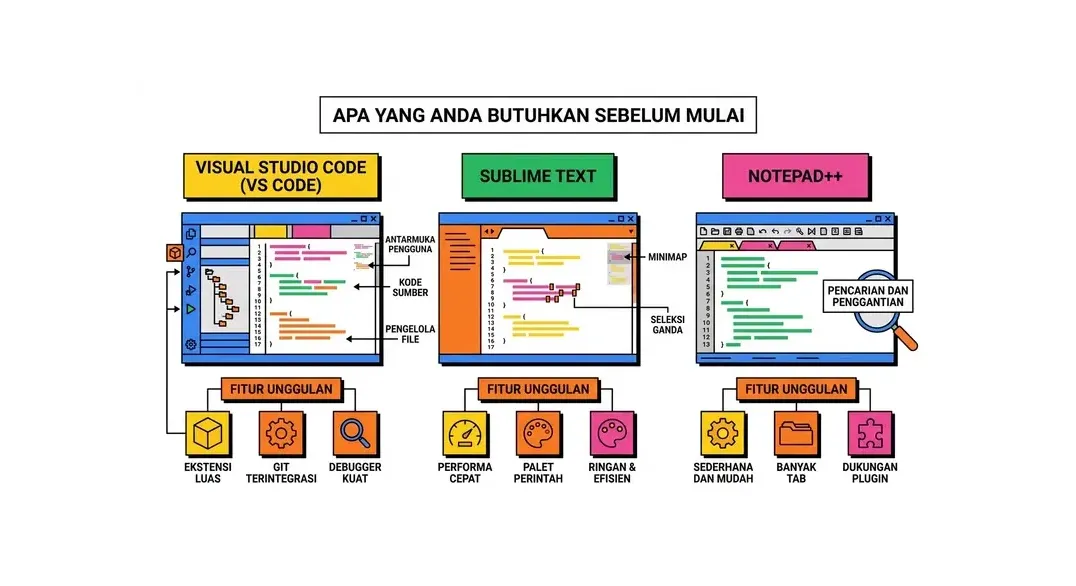 cara membuat website dengan html