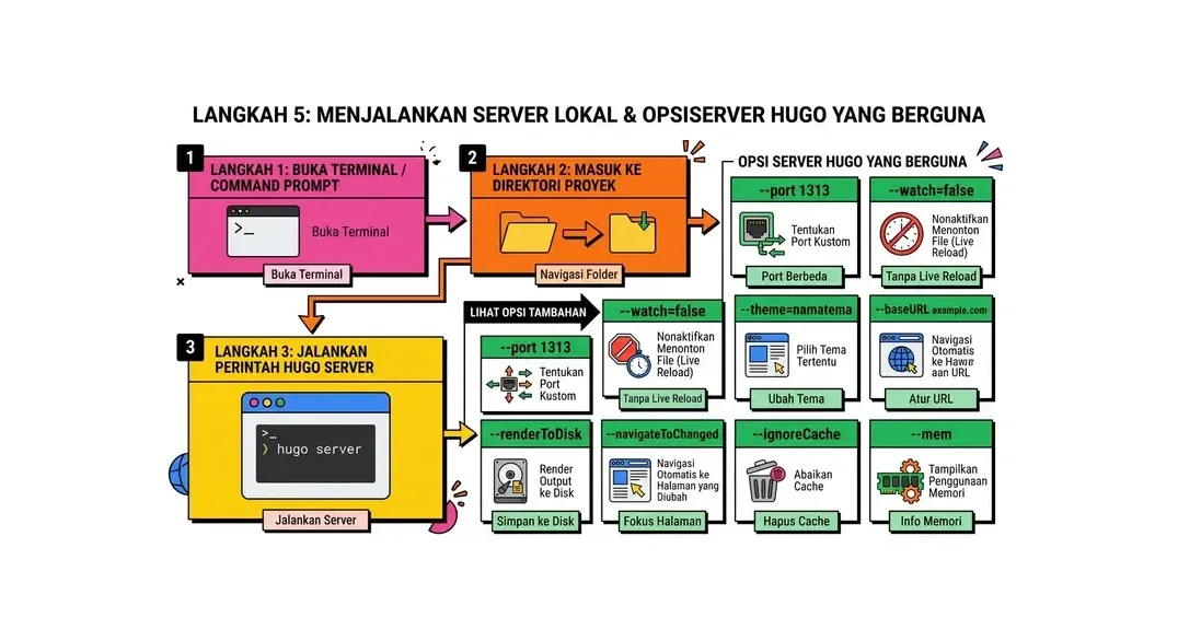 cara membuat website dengan hugo