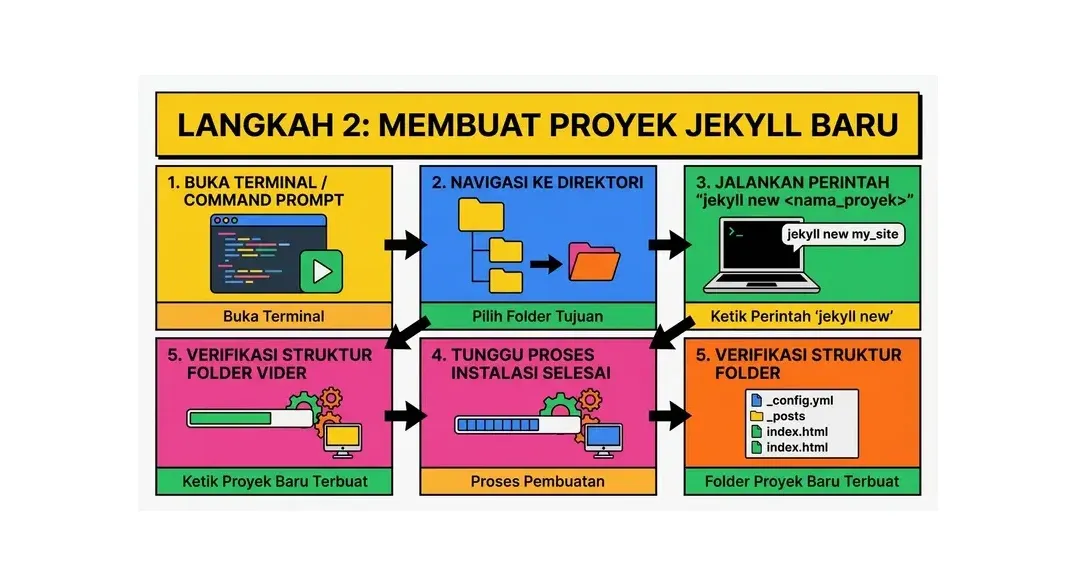 cara membuat website dengan jekyll