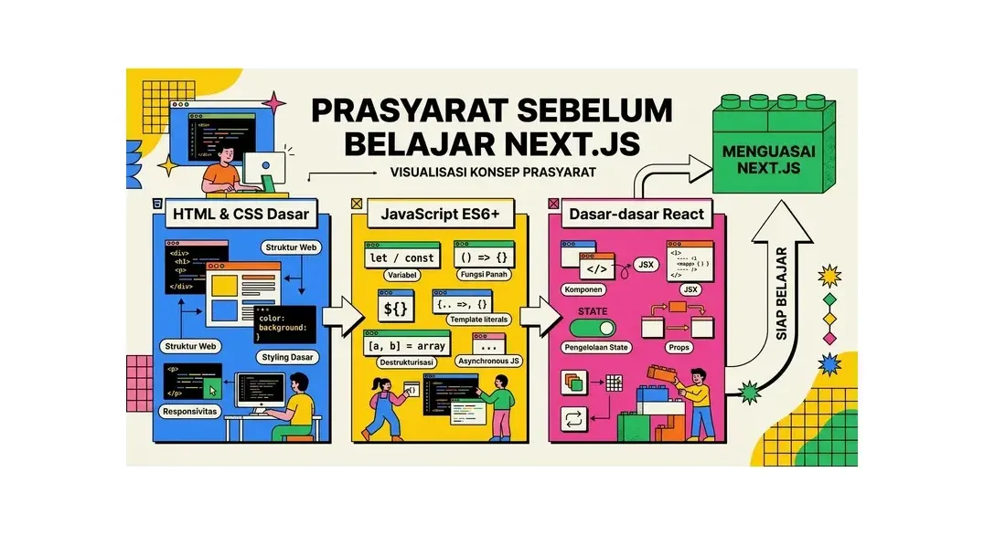 cara membuat website dengan nextjs