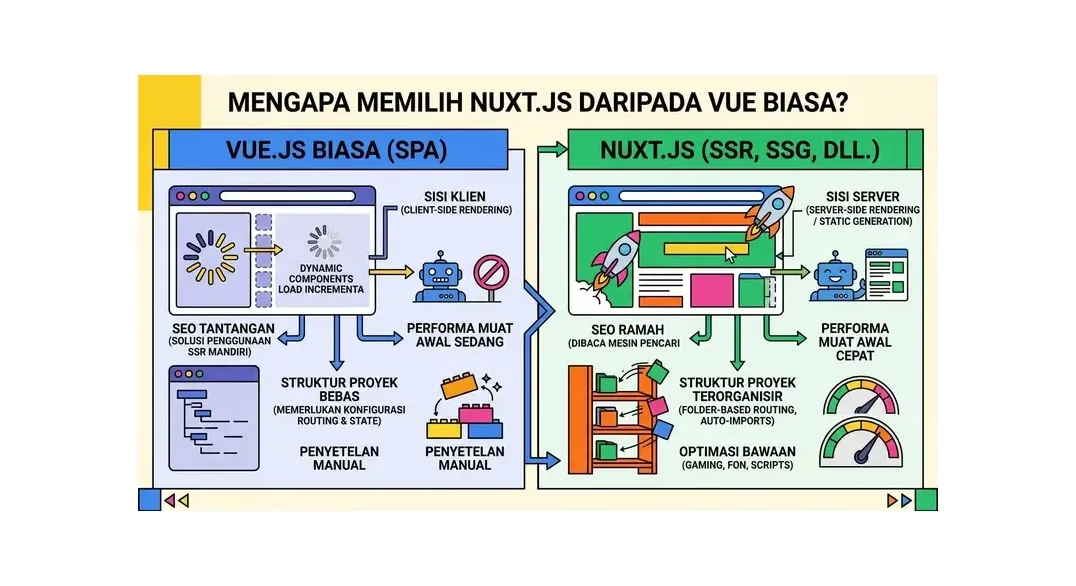 cara membuat website dengan nuxt