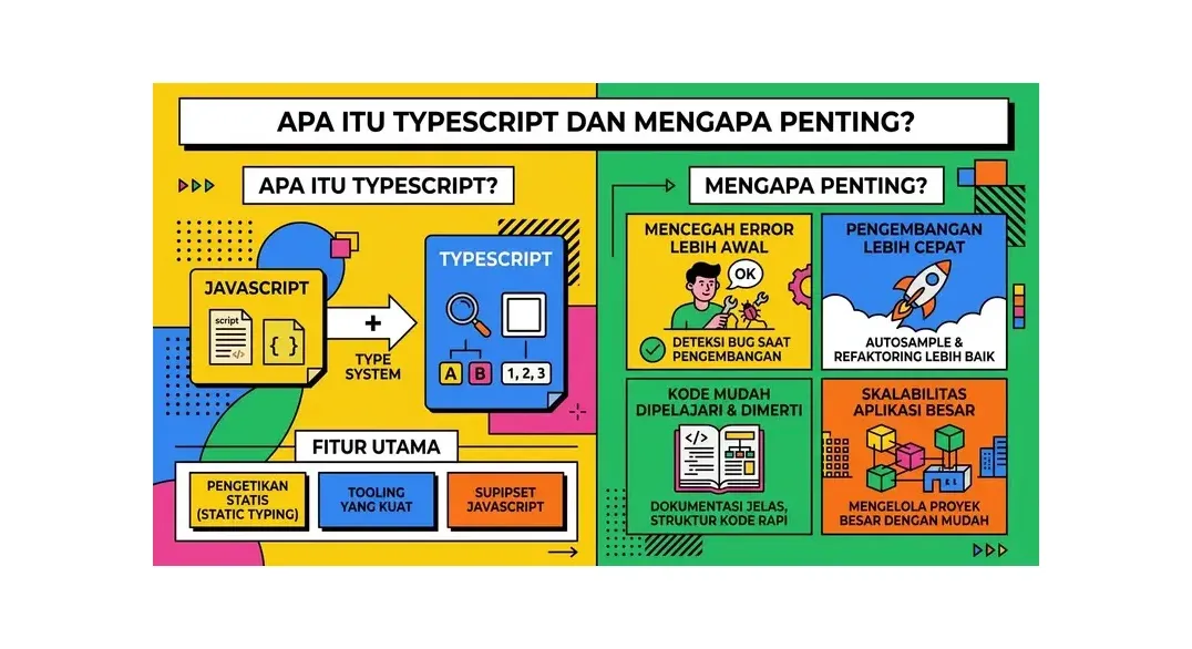 cara membuat website dengan typescript