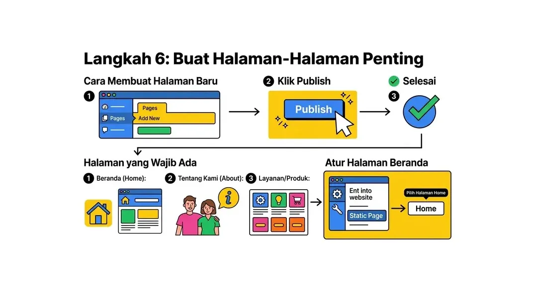 cara membuat website dengan wordpress