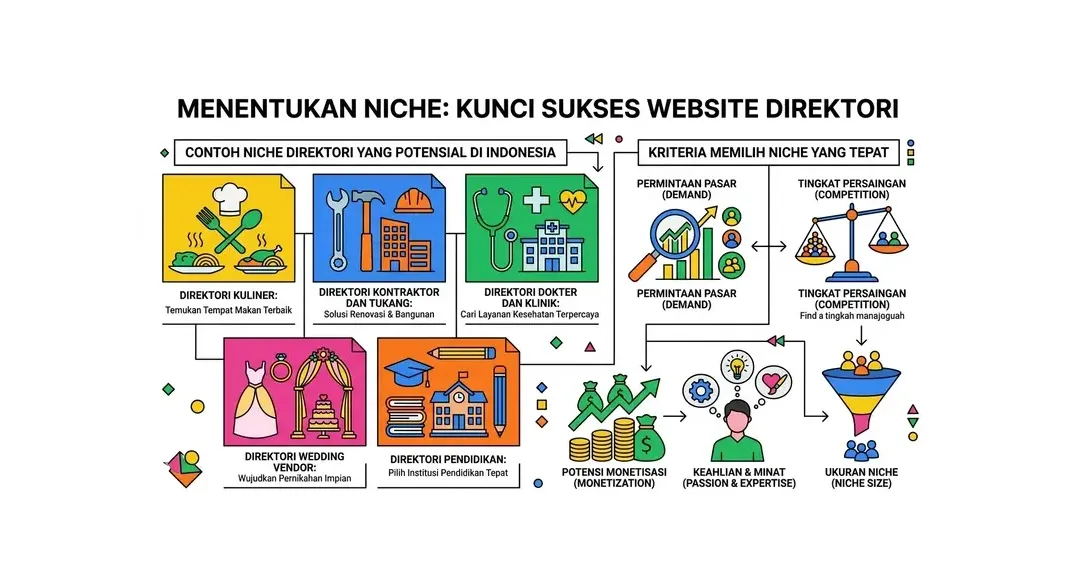 cara membuat website direktori