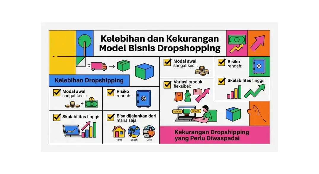 cara membuat website dropshipping
