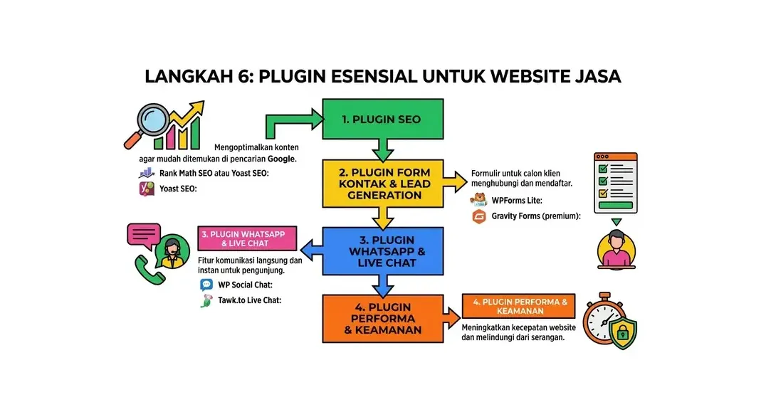 cara membuat website jasa