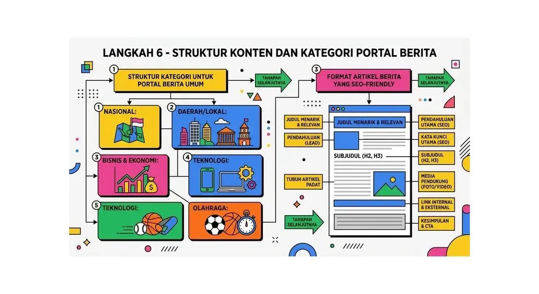 cara membuat website news