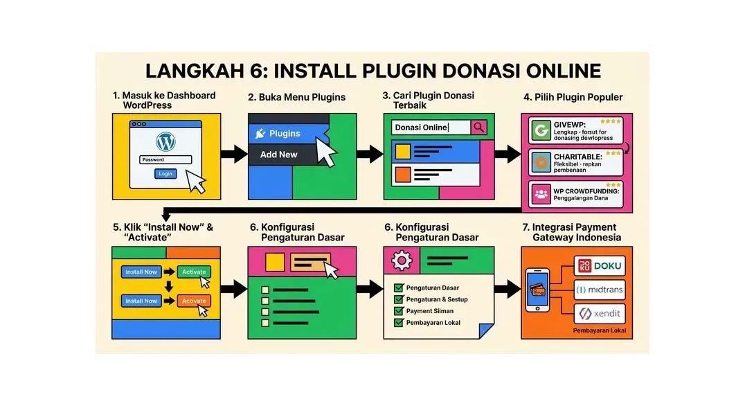 cara membuat website non profit