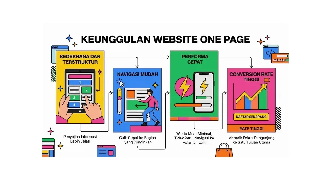 cara membuat website one page