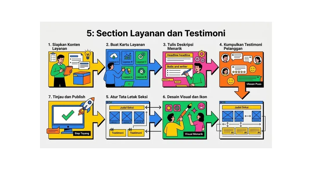 cara membuat website one page