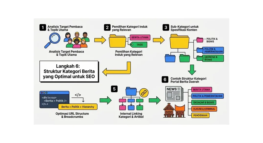 cara membuat website portal berita