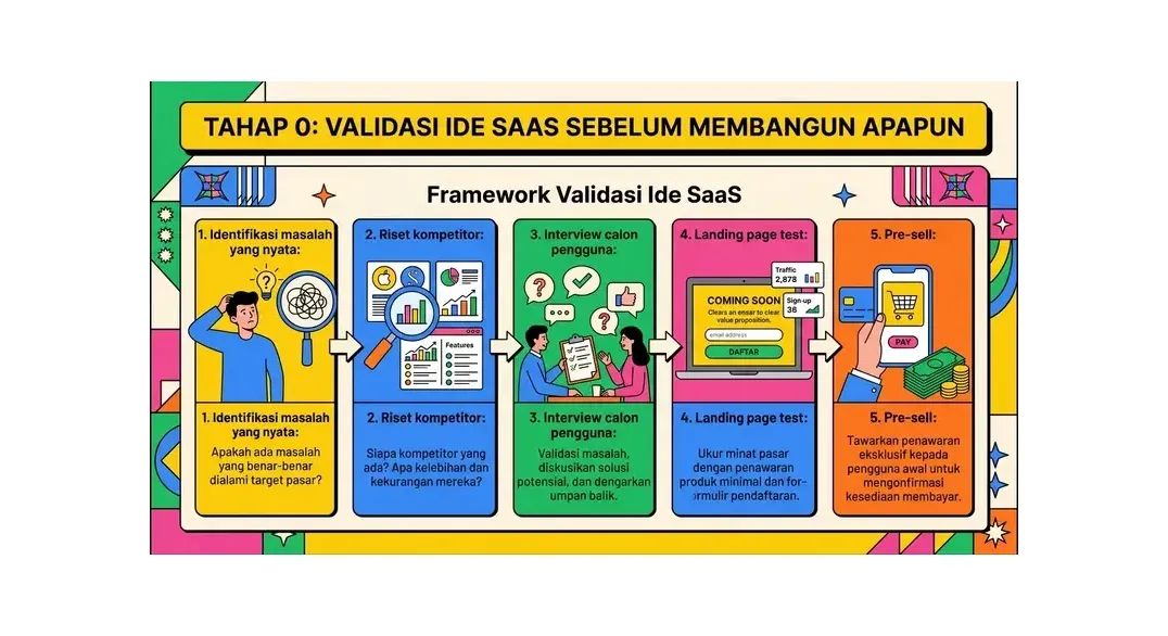 cara membuat website saas