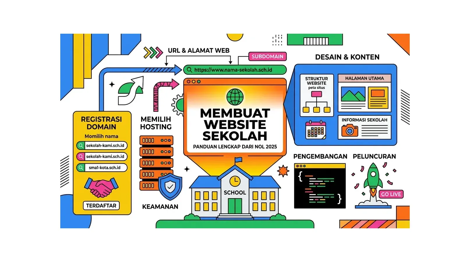 Cara Membuat Website Sekolah (Web Sekolah): Panduan Lengkap 2026