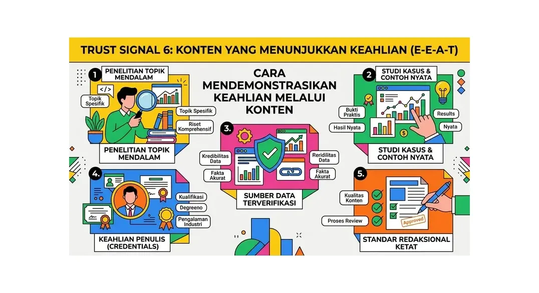 cara membuat website terpercaya