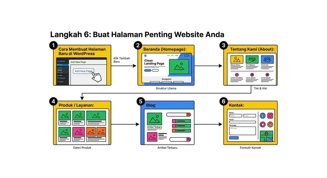 cara membuat website wordpress