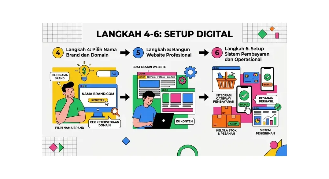 langkah perencanaan bisnis online