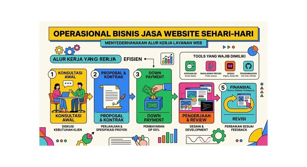cara memulai bisnis website