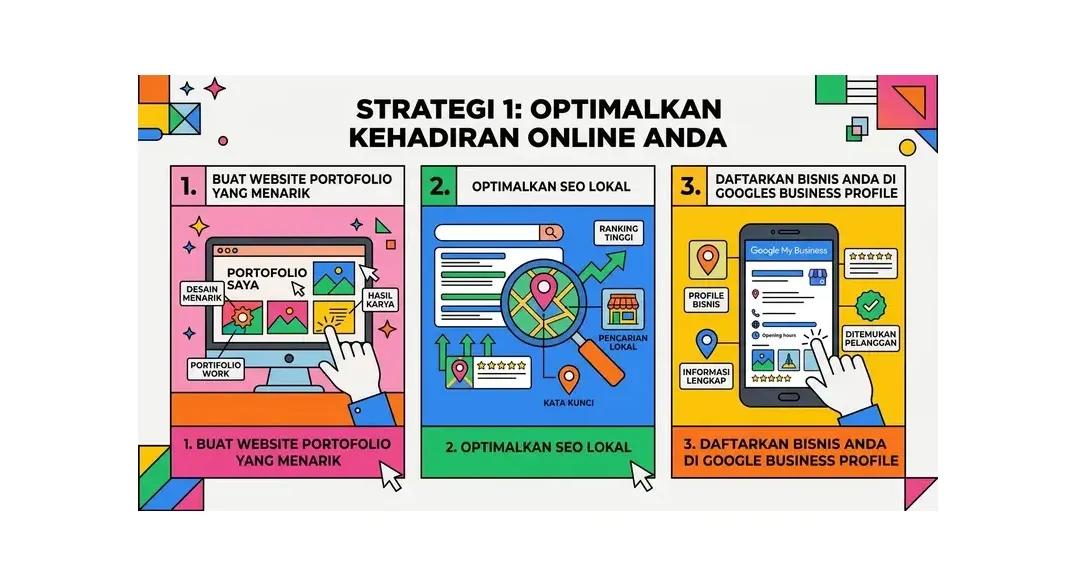 cara mencari klien website