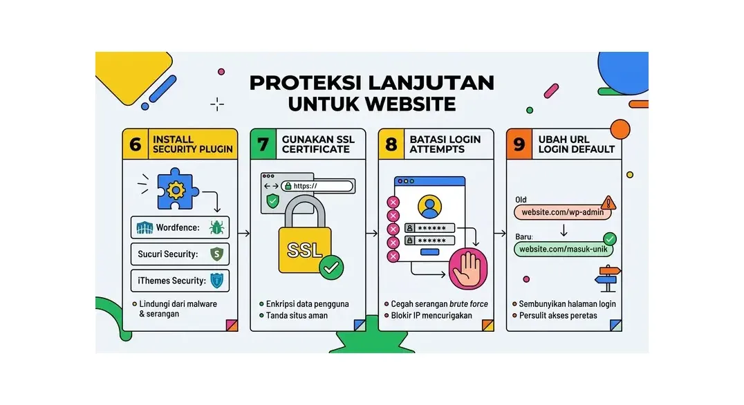 fondasi keamanan website wordpress