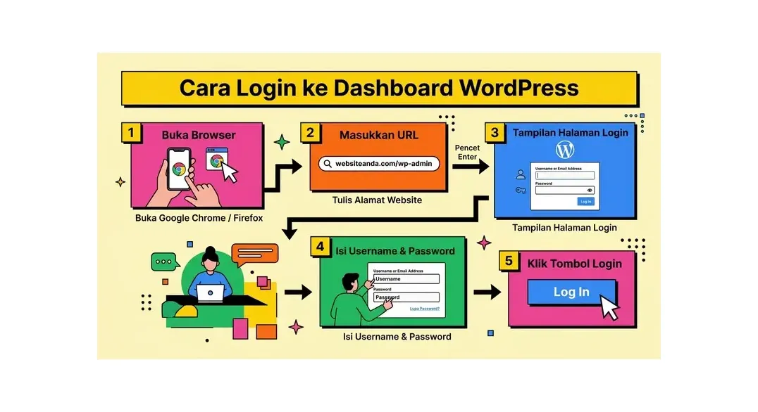 cara menggunakan wordpress