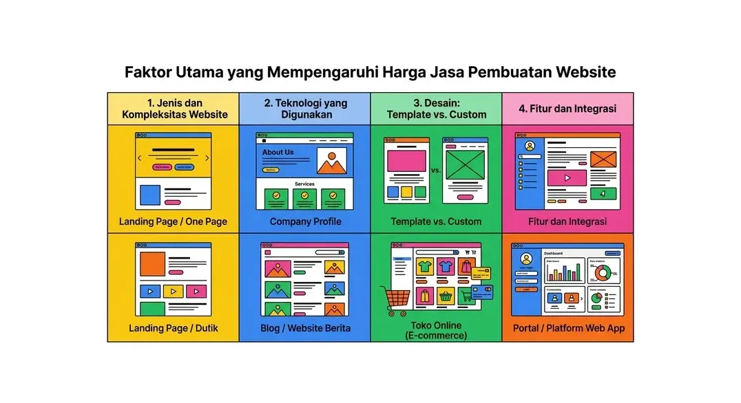 cara menghitung harga jasa pembuatan website
