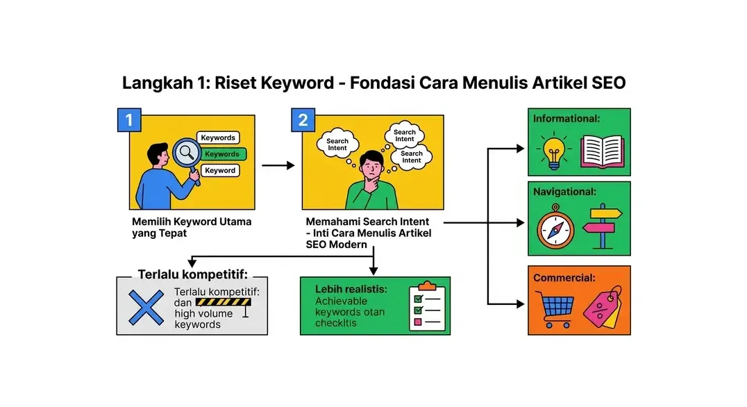 cara menulis artikel seo