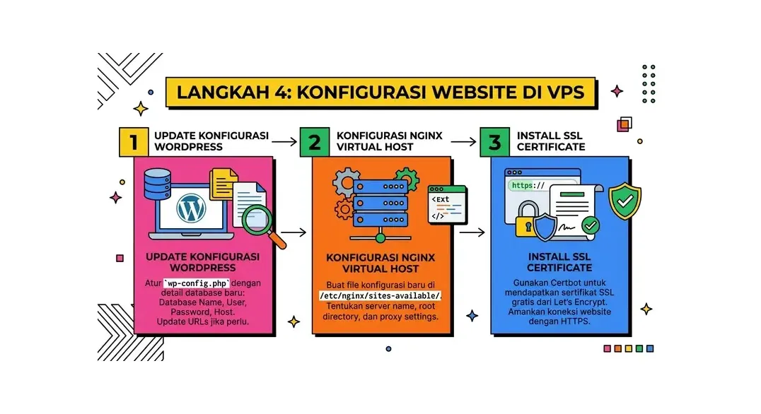 cara migrasi dari shared ke vps